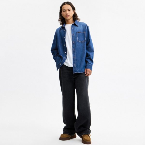 Coach Denim Shirt In Organic Cotton - Preorder