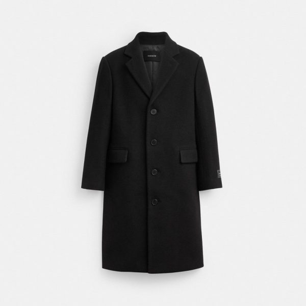 Coach Long Wool Coat - Preorder