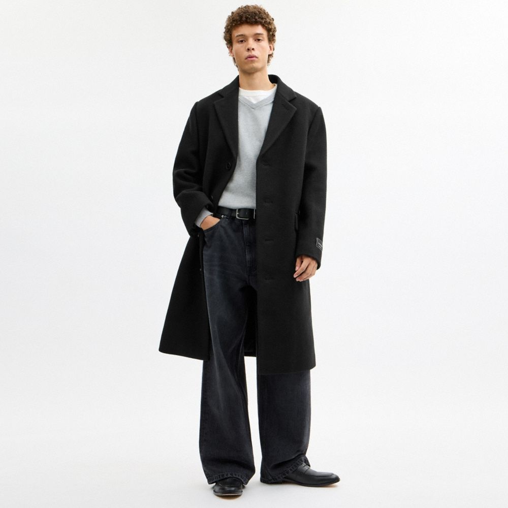 Coach Long Wool Coat - Preorder