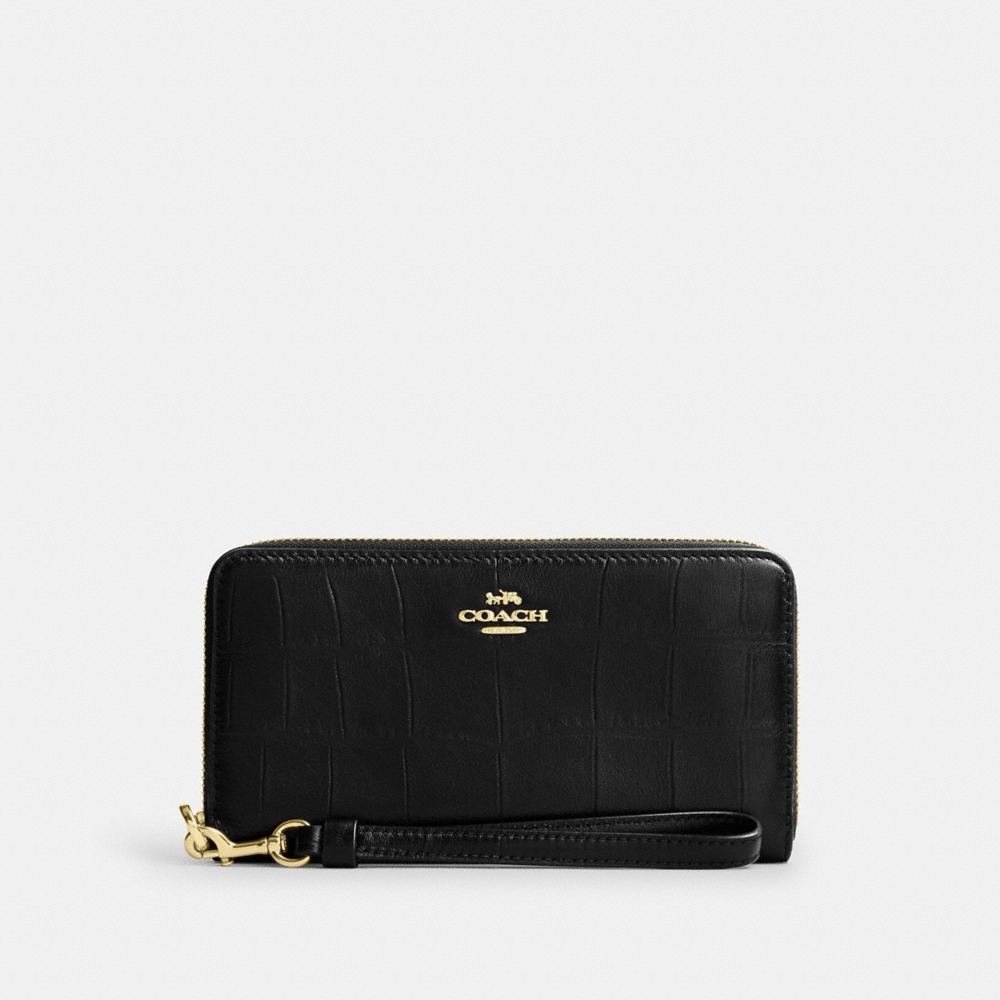 Coach Outlet Long Zip Around Wallet - Preorder