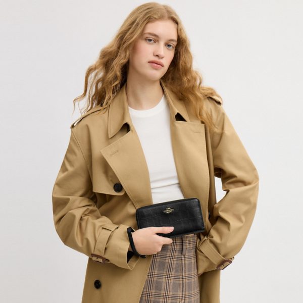 Coach Outlet Long Zip Around Wallet - Preorder