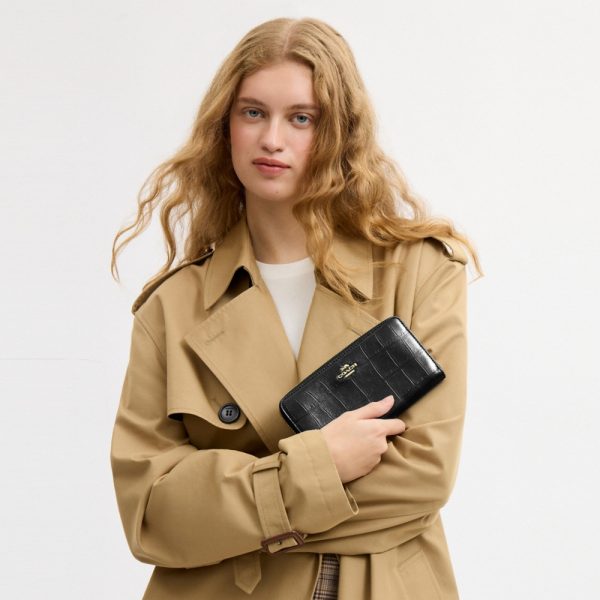 Coach Outlet Long Zip Around Wallet - Preorder