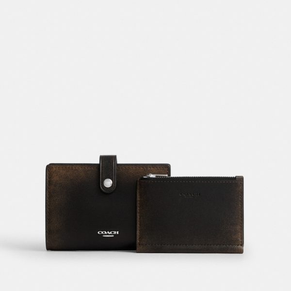 Coach Outlet 2-In-1 Wallet In Loved Leather - Preorder