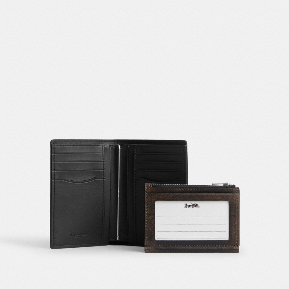 Coach Outlet 2-In-1 Wallet In Loved Leather - Preorder