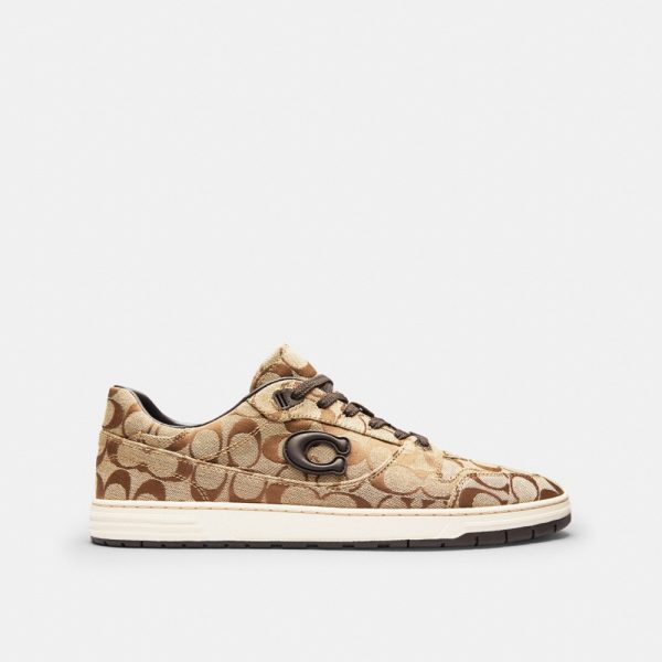 Coach Outlet Soft Soho Sneaker In Signature Sateen Jacquard - Preorder