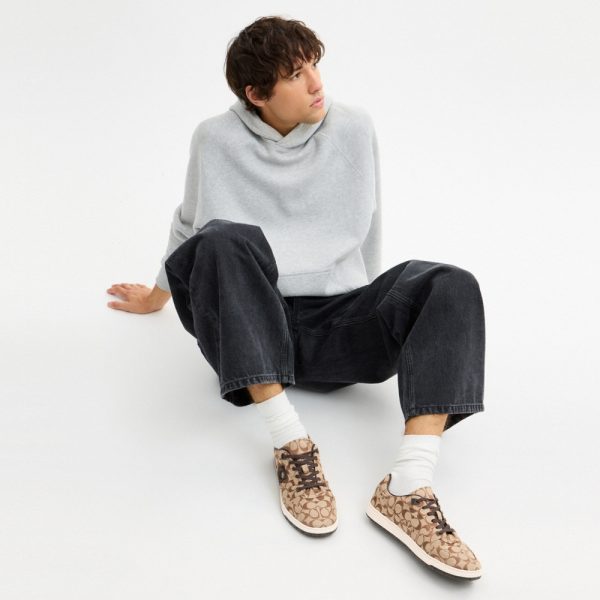 Coach Outlet Soft Soho Sneaker In Signature Sateen Jacquard - Preorder