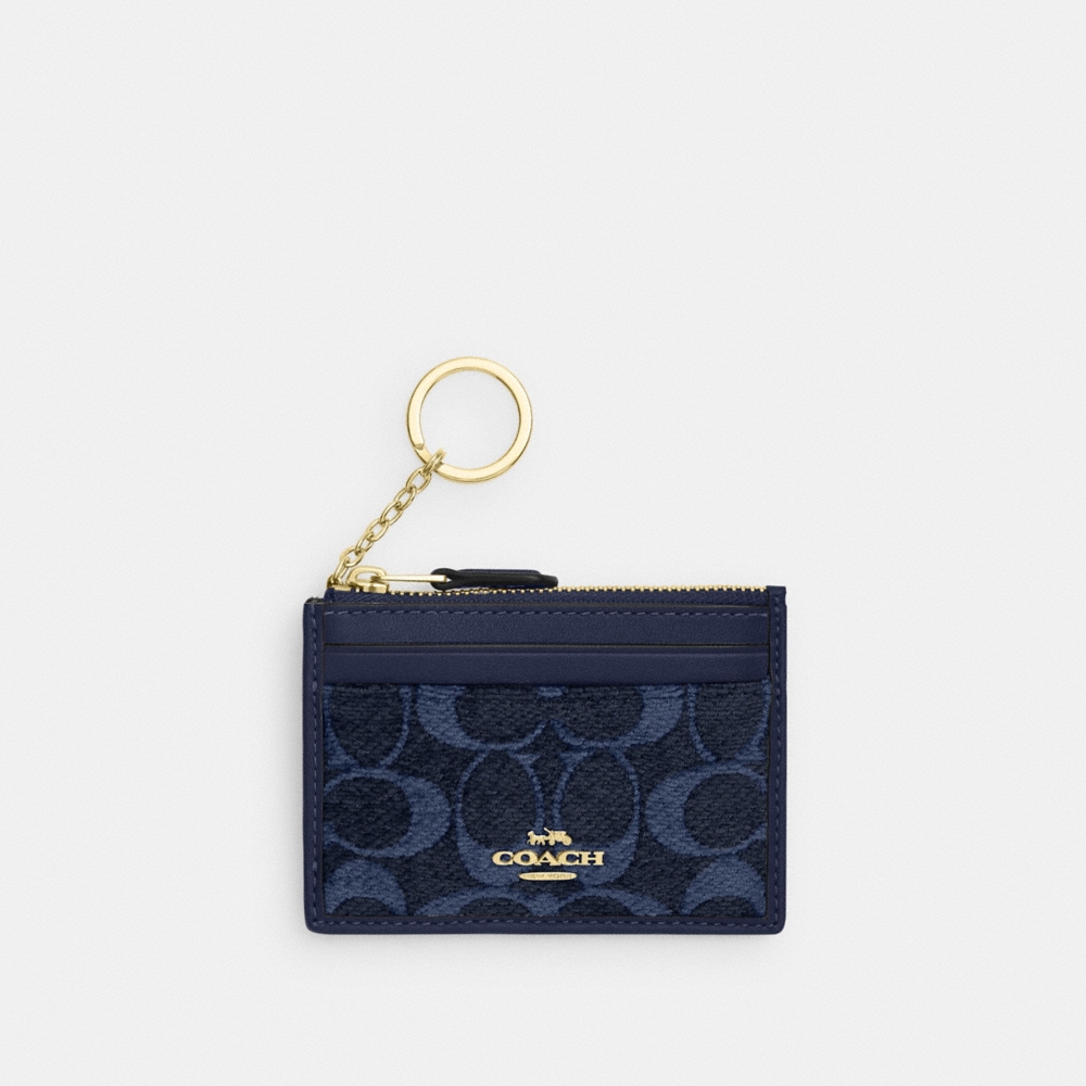 Coach Outlet Mini Skinny Id Case In Signature Chenille - Preorder - Image 2