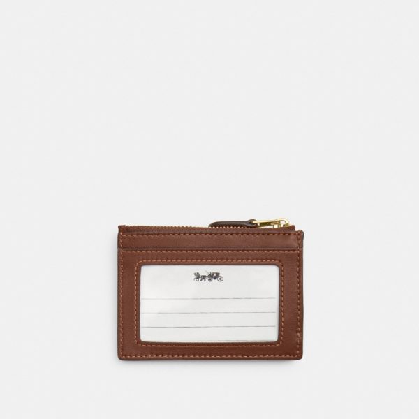 Coach Outlet Mini Skinny Id Case In Signature Chenille - Preorder