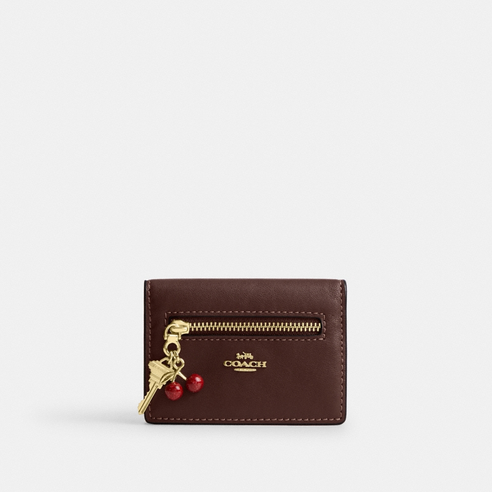 Coach Outlet Card Case With Charms - Preorder