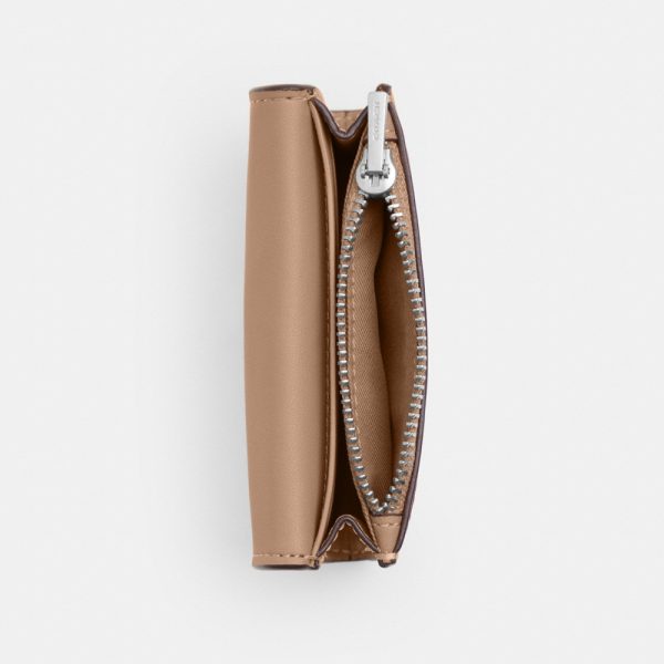 Coach Outlet Flap Card Case In Signature Canvas - Preorder