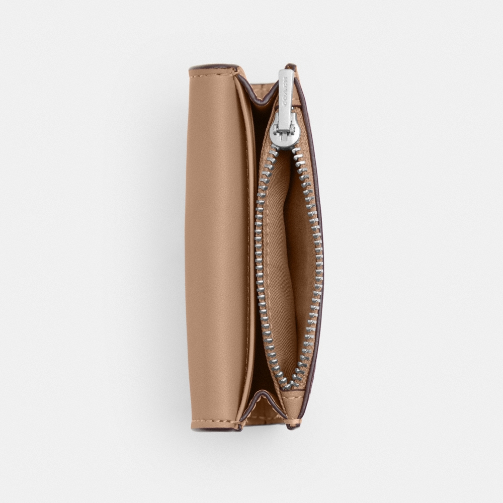 Coach Outlet Flap Card Case In Signature Canvas - Preorder