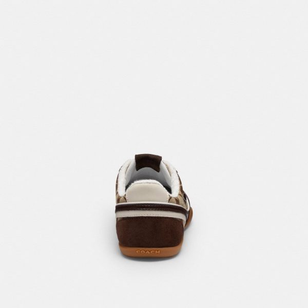 Coach Outlet Track Sneaker In Signature Jacquard - Preorder