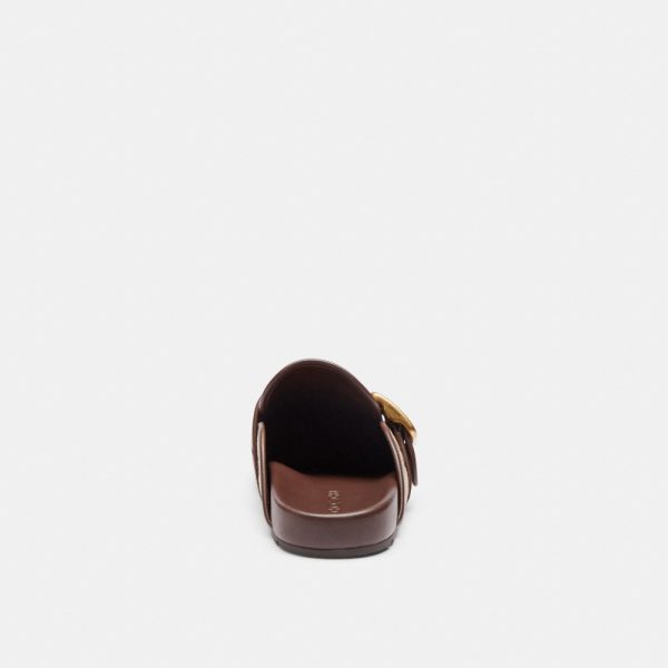 Coach Outlet Archival Buckle Clog With Signature Sateen Jacquard - Preorder