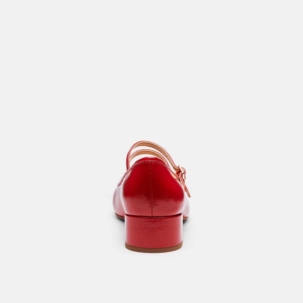 Coach Outlet Double Buckle Block Heel Mary Jane - Preorder