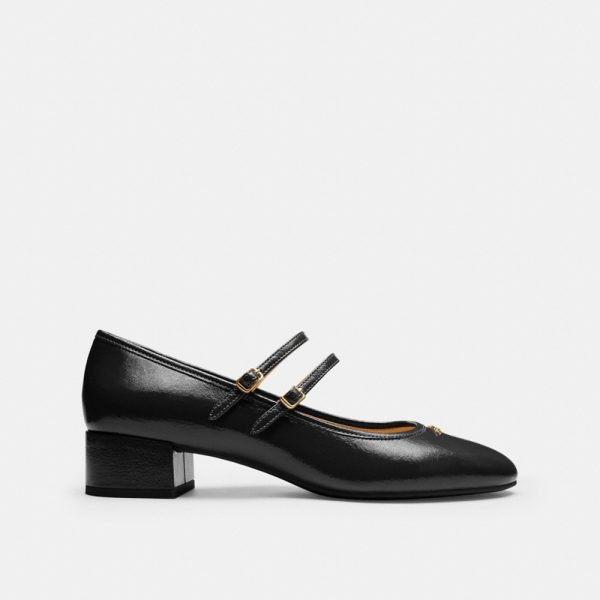 Coach Outlet Double Buckle Block Heel Mary Jane - Preorder