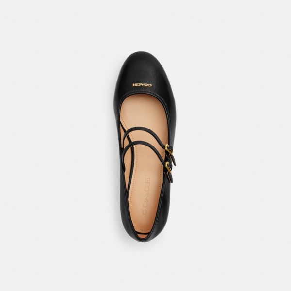 Coach Outlet Double Buckle Block Heel Mary Jane - Preorder