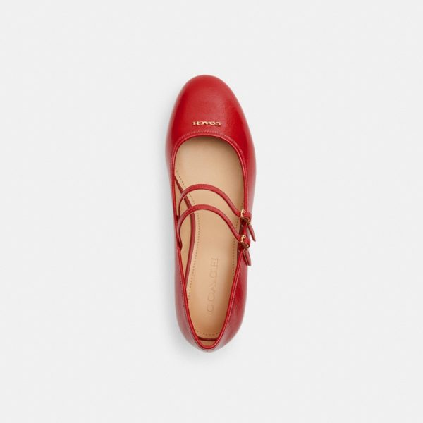 Coach Outlet Double Buckle Block Heel Mary Jane - Preorder