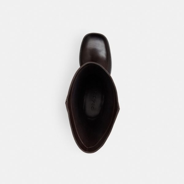 Coach Tall Boot In Signature Leather - Preorder