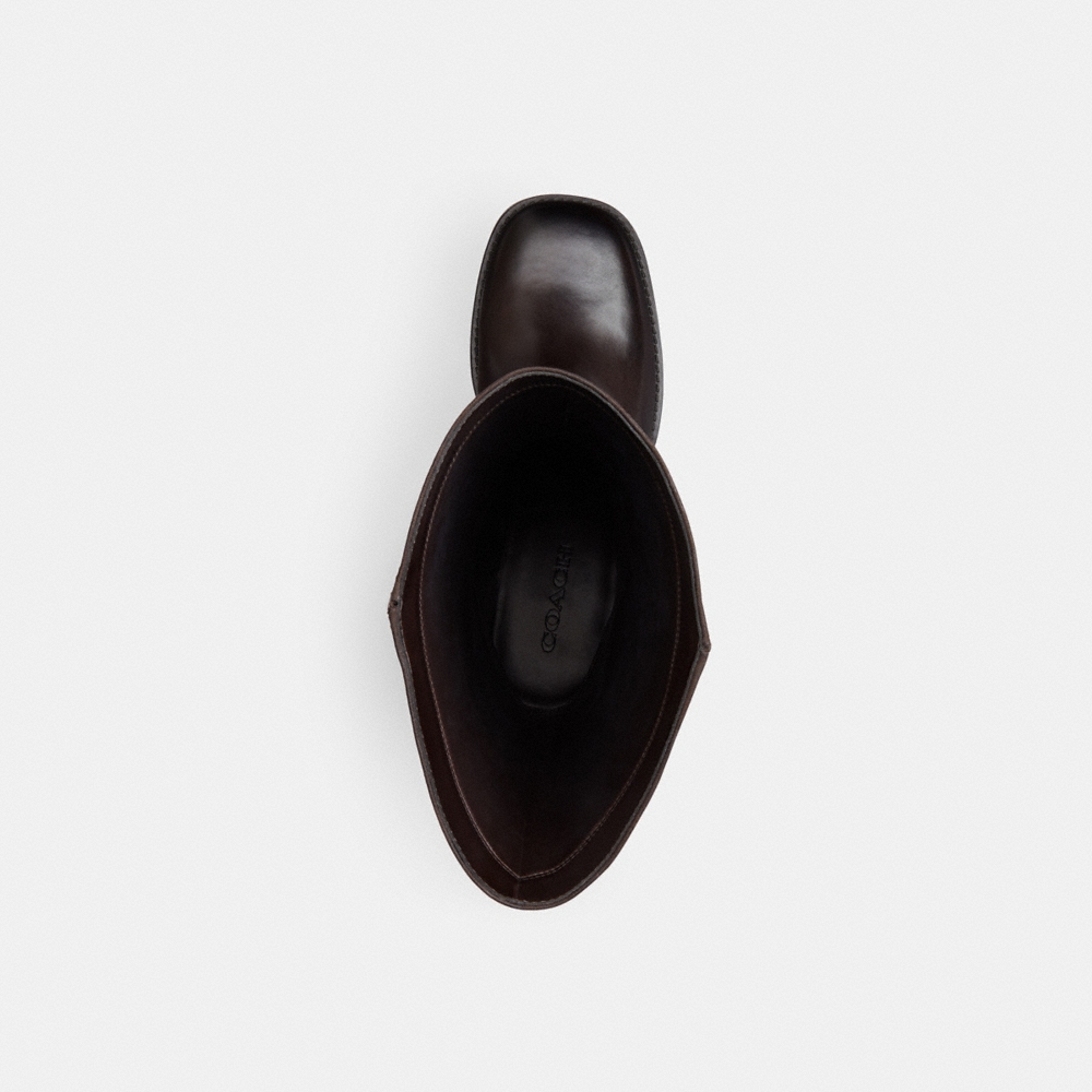 Coach Tall Boot In Signature Leather - Preorder