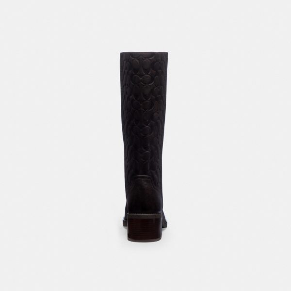 Coach Tall Boot In Signature Leather - Preorder