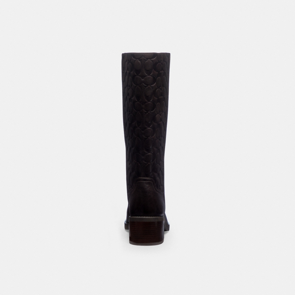 Coach Tall Boot In Signature Leather - Preorder