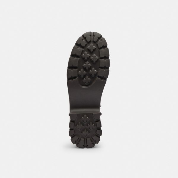Coach Outlet Lucy Lug Sole Boot With Signature Canvas - Preorder