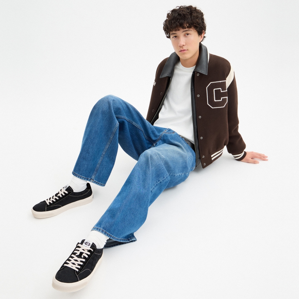 Coach Outlet Skate Sneaker In Signature Jacquard - Preorder