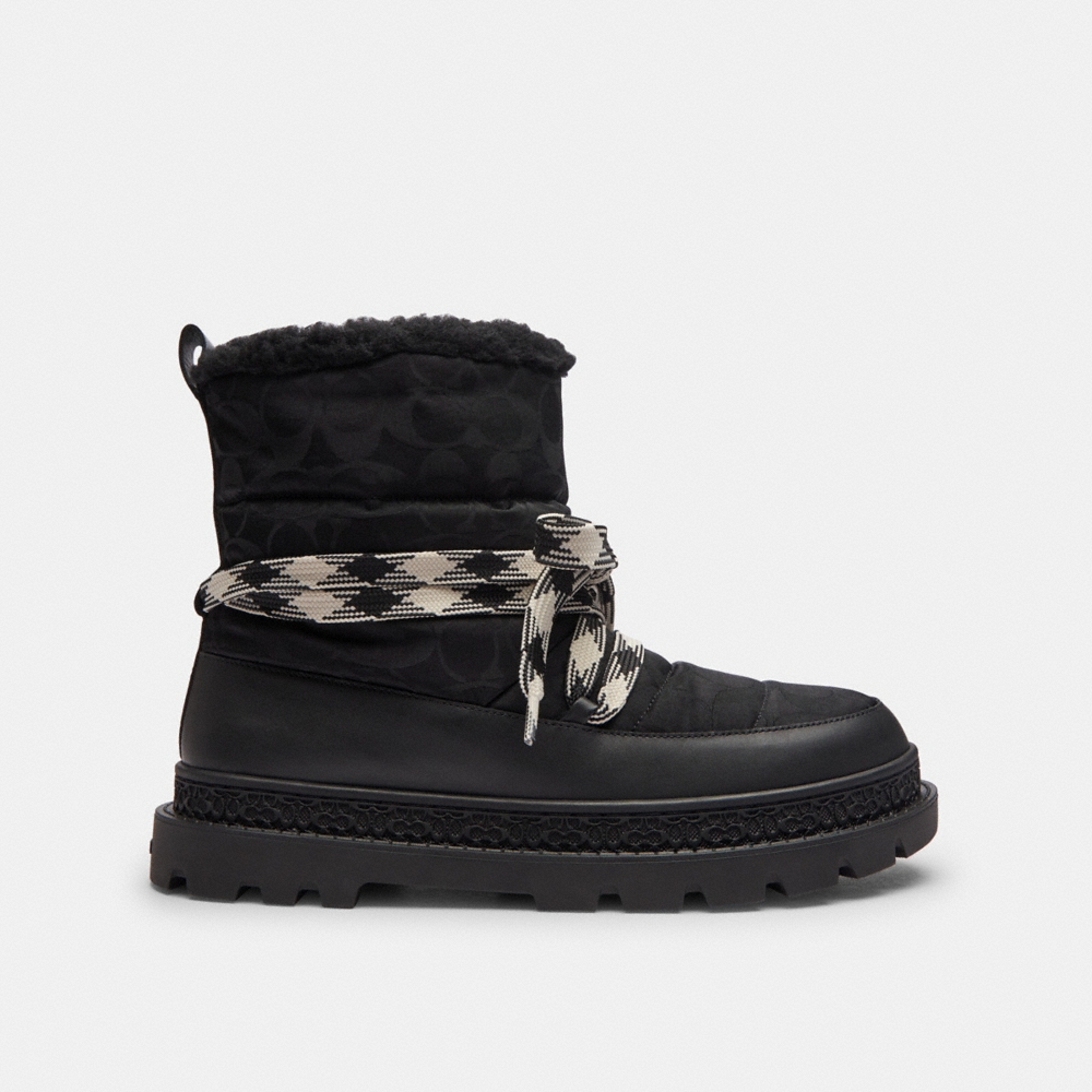 Coach Outlet Winter Boot In Signature Recycled Nylon - Preorder - Image 2