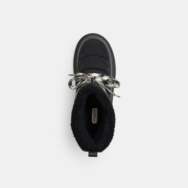 Coach Outlet Winter Boot In Signature Recycled Nylon - Preorder