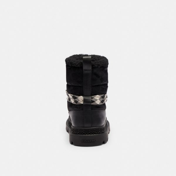 Coach Outlet Winter Boot In Signature Recycled Nylon - Preorder