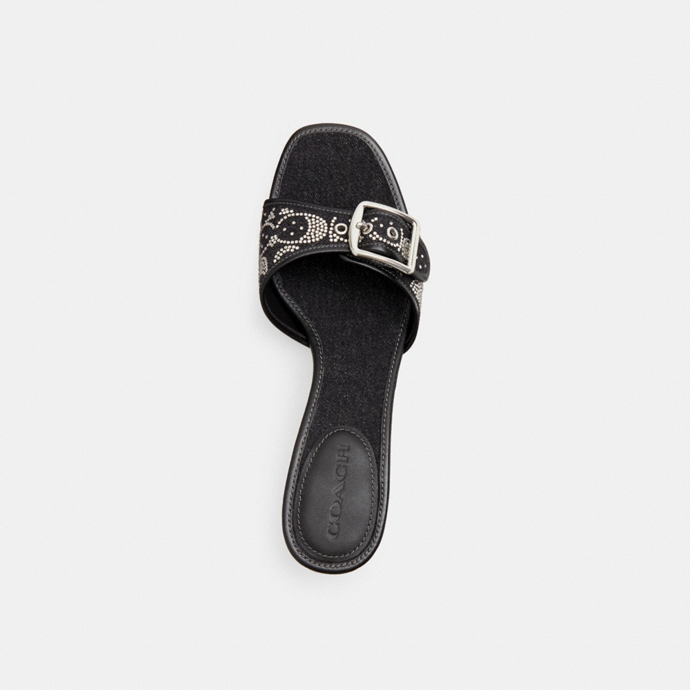 Coach Margot Sandal With Crystal Signature - Preorder