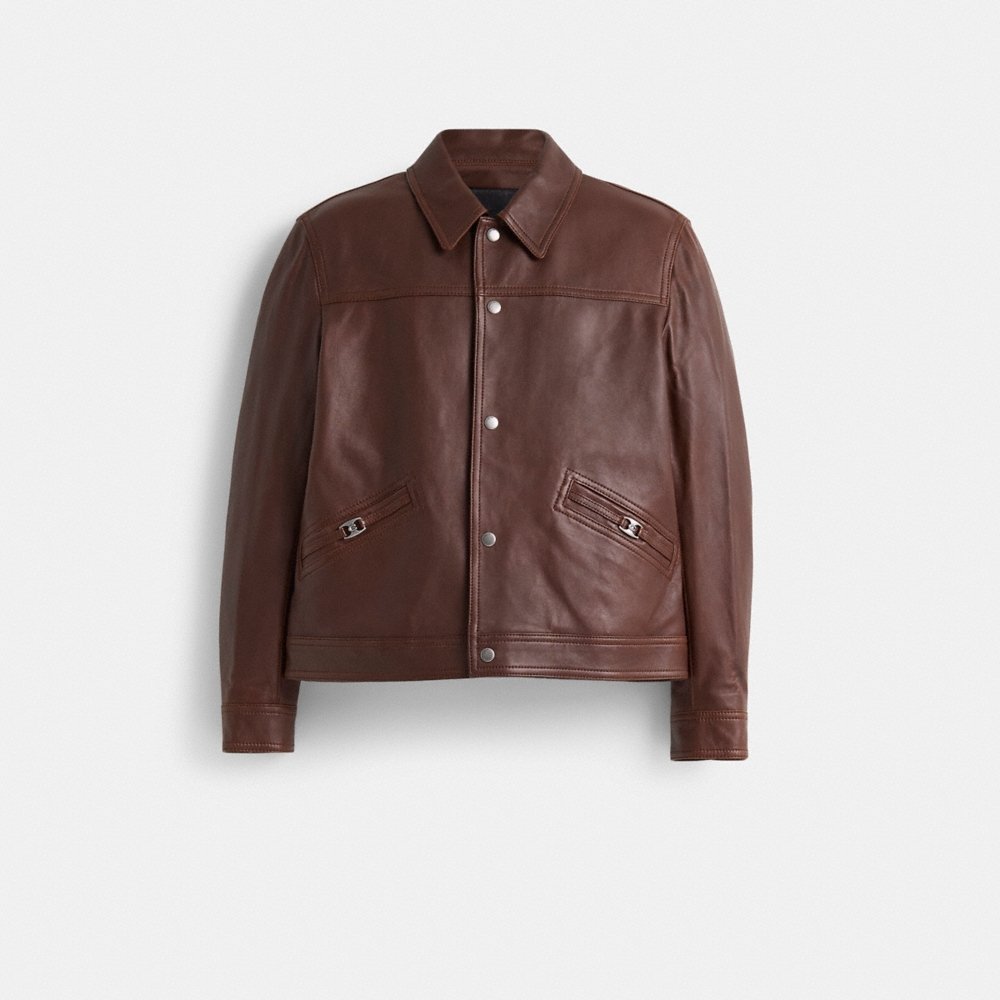 Coach Restored Heritage C Biker Jacket - Preorder