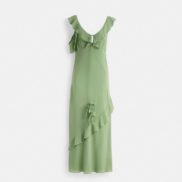 Coach Restored V-Neck Bias Dress - Preorder