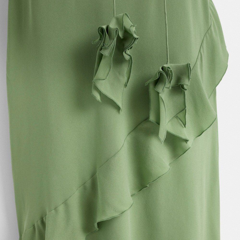 Coach Restored V-Neck Bias Dress - Preorder