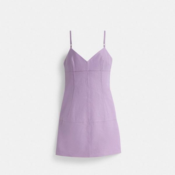 Coach Restored Short Leather Dress - Preorder