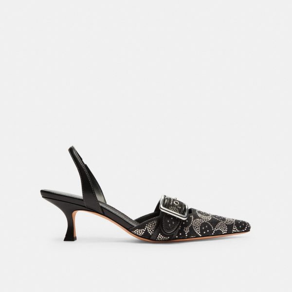 Coach Margot Slingback With Crystal Signature - Preorder