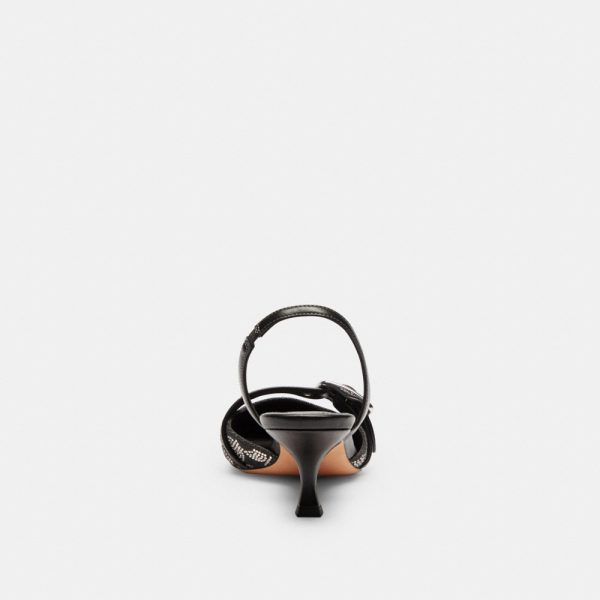 Coach Margot Slingback With Crystal Signature - Preorder
