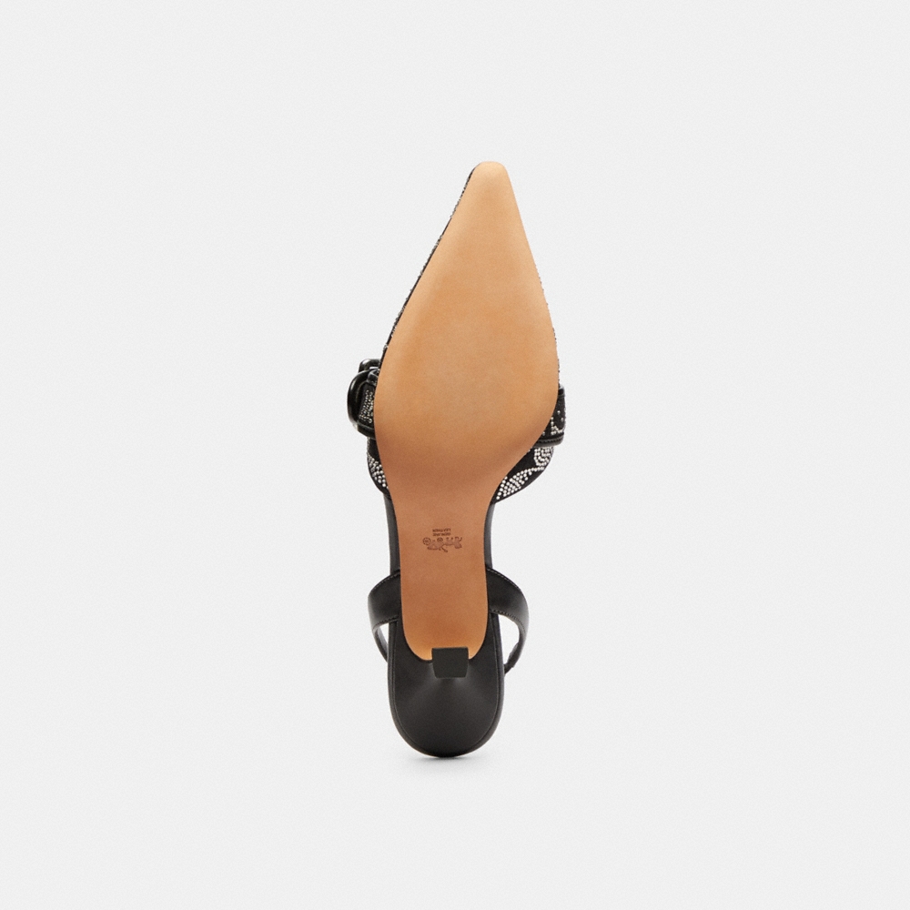 Coach Margot Slingback With Crystal Signature - Preorder