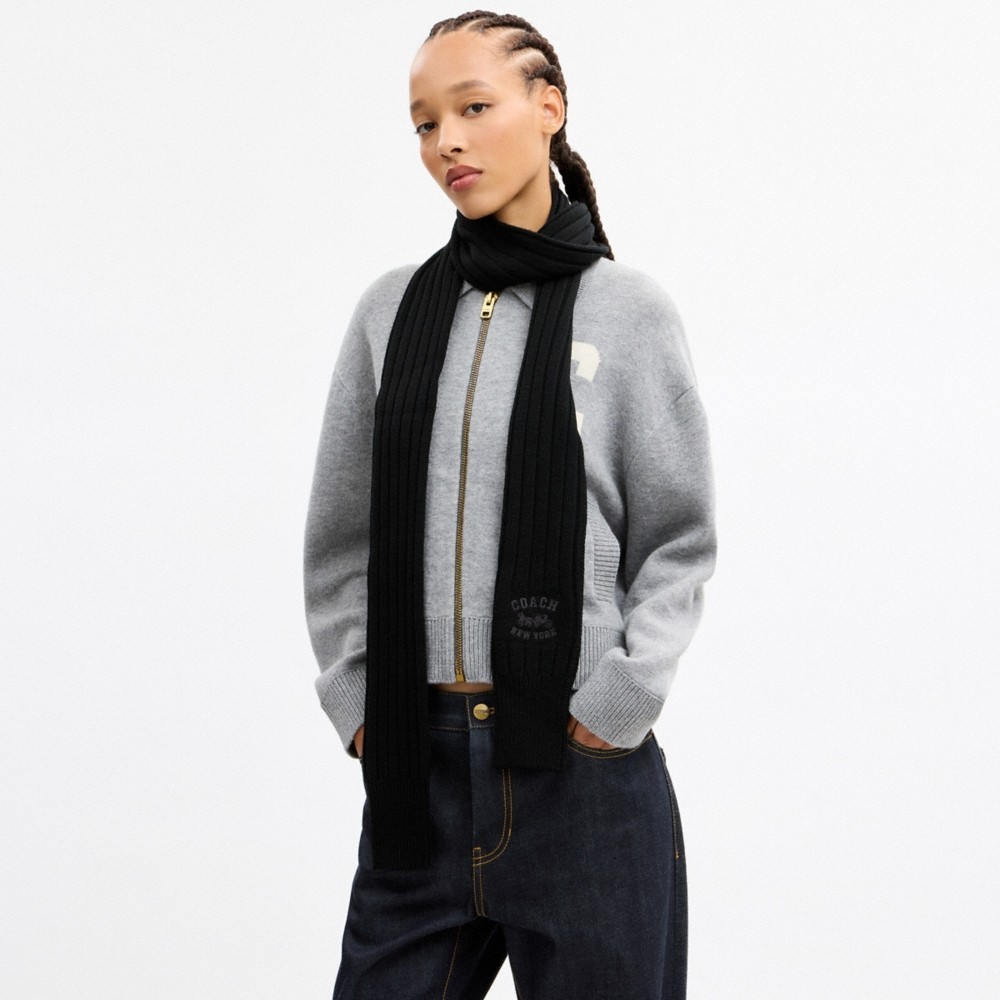 Coach Outlet Knit Scarf - Preorder - Image 5