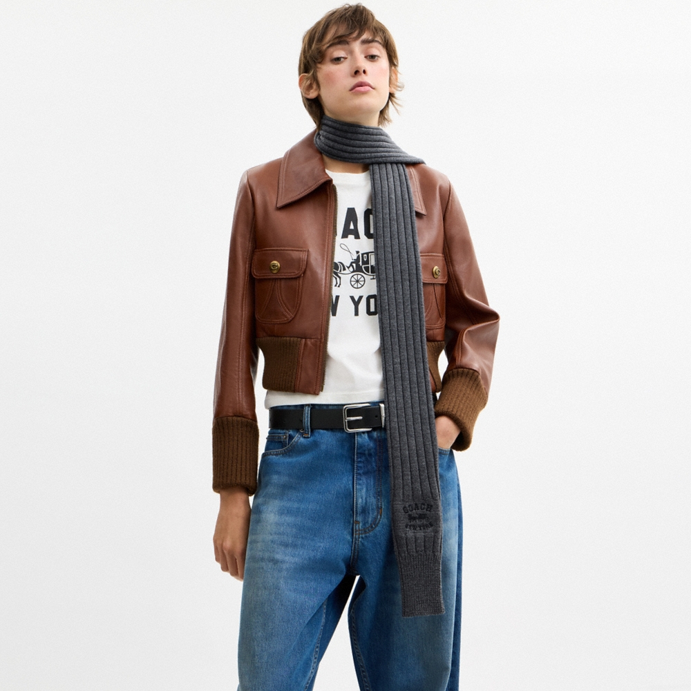 Coach Outlet Knit Scarf - Preorder - Image 6