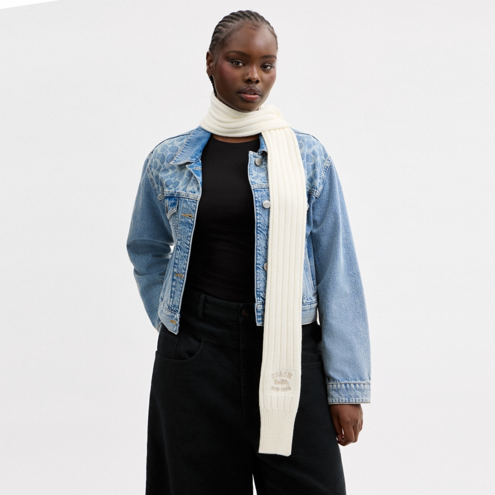 Coach Outlet Knit Scarf - Preorder - Image 7