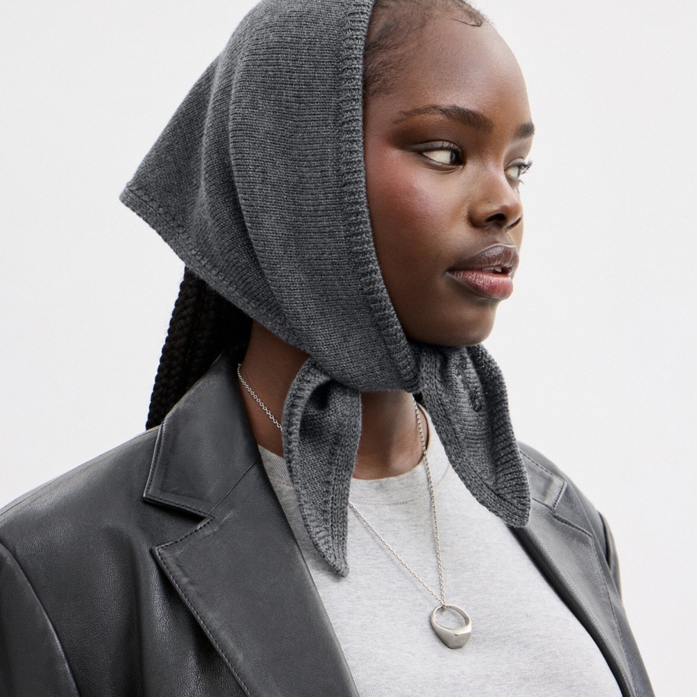 Coach Outlet Knit Triangle Scarf - Preorder