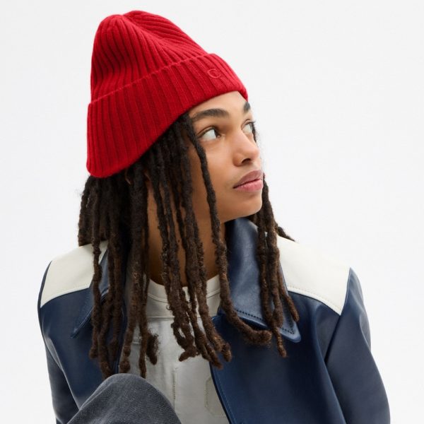 Coach Outlet Cashmere Beanie - Preorder