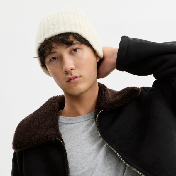 Coach Outlet Cashmere Beanie - Preorder