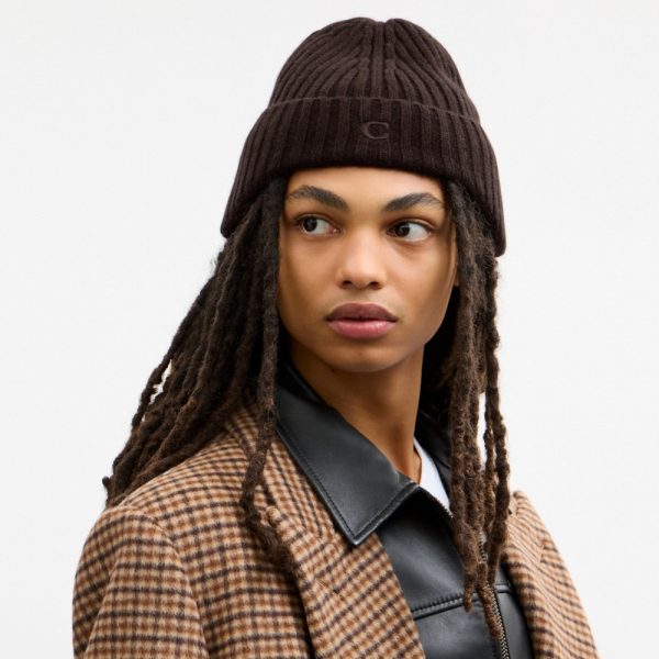Coach Outlet Cashmere Beanie - Preorder
