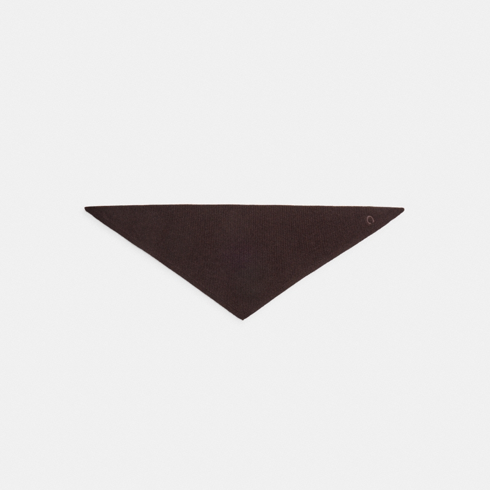 Coach Outlet Cashmere Knit Small Triangle Scarf - Preorder