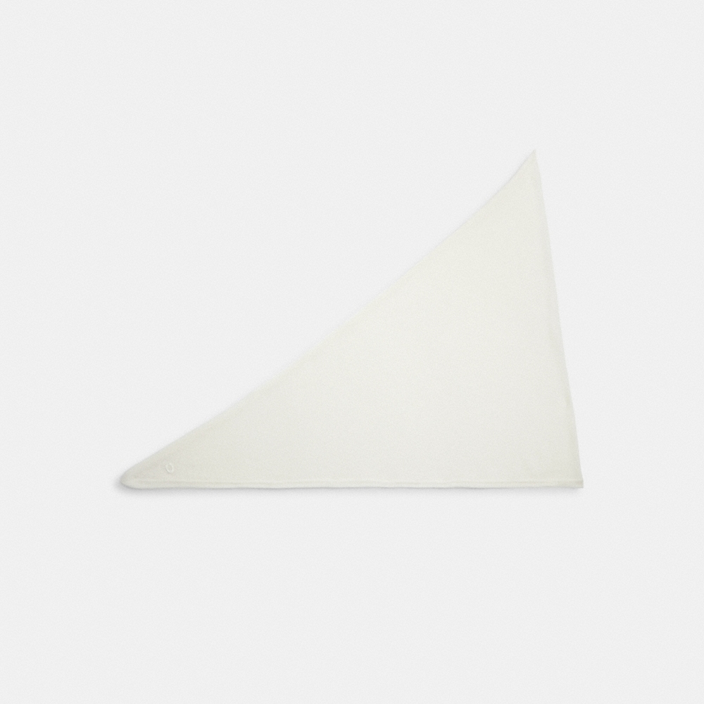 Coach Cashmere Knit Triangle Scarf - Preorder