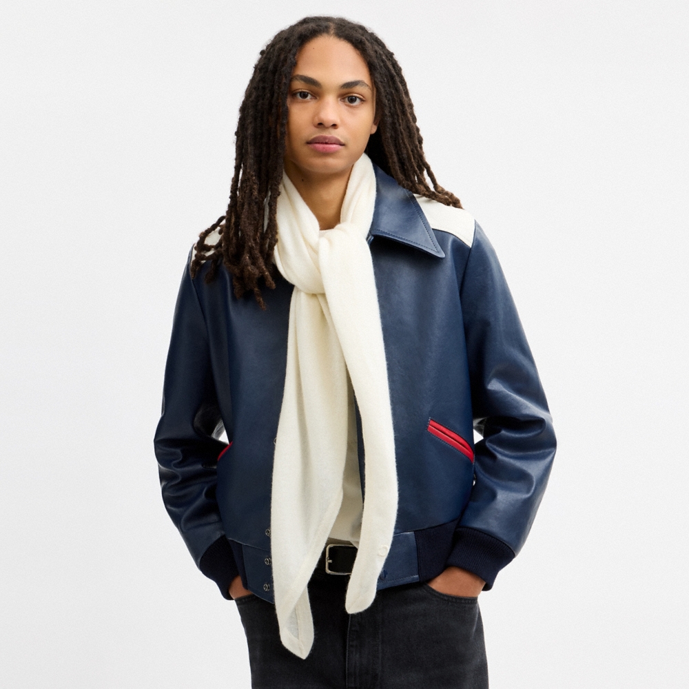 Coach Cashmere Knit Triangle Scarf - Preorder