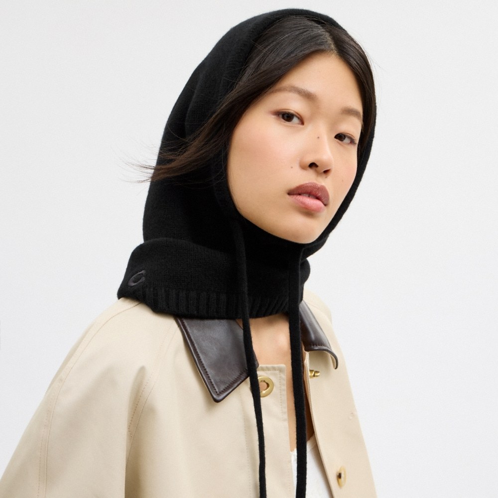 Coach Cashmere Knit Long Balaclava - Preorder