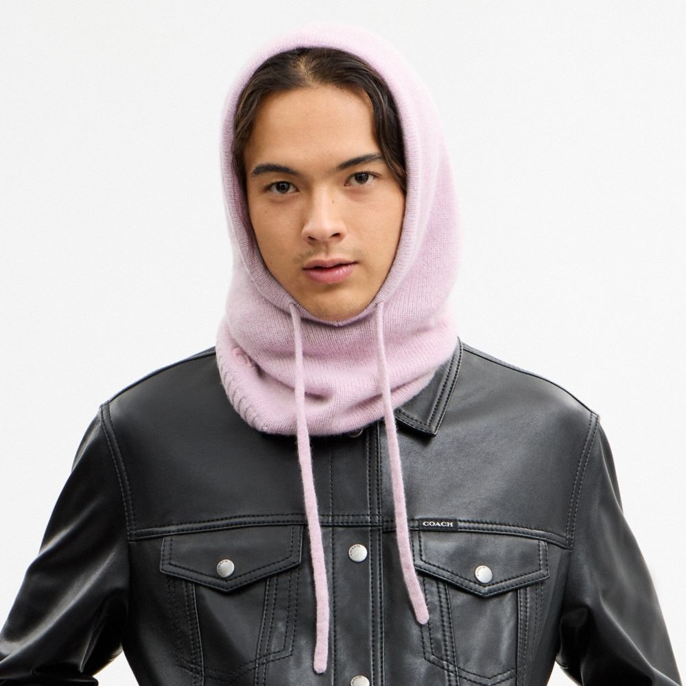 Coach Cashmere Knit Long Balaclava - Preorder